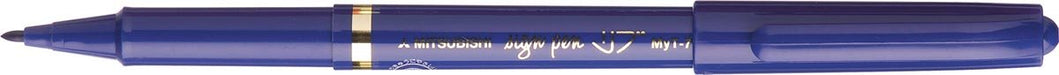 Uni - ball Fineliner Sign Pen, 1mm, blauw - OfficeTown
