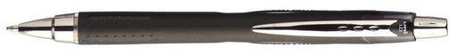 Uni - ball intrekbare roller Jetstream zwart, schrijfbreedte 0,45 mm, schrijfpunt 1 mm - OfficeTown