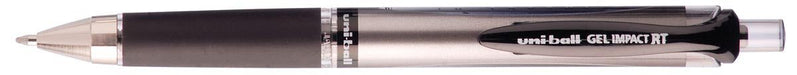 Uni - ball intrekbare roller Signo Breed GeI Impact RT zwart met 0,6 mm schrijfbreedte - OfficeTown