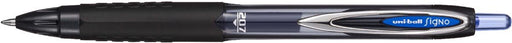 Uni - ball intrekbare roller Signo RT207 blauw, gerecycled plastic 12 stuks - OfficeTown