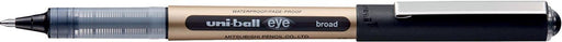 Uni - ball roller Eye Breed, punt 1 mm, zwart - OfficeTown