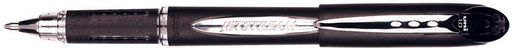 Uni - ball roller Jetstream zwart, schrijfbreedte 0,45 mm, medium schrift, schrijfpunt 1 mm, zwarte rubb... - OfficeTown