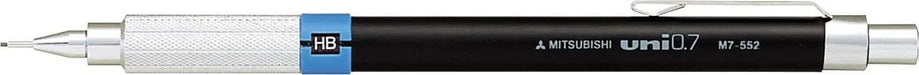 Uni - ball Vulpotlood Premium 0,7 mm HB met Metalen Clip en Gum - OfficeTown