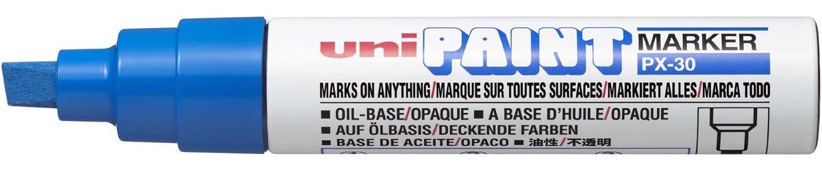Uni Paint Marker PX - 30 blauw - OfficeTown