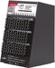 Uni Pin fineliner, zwart, display van 132 stuks - OfficeTown