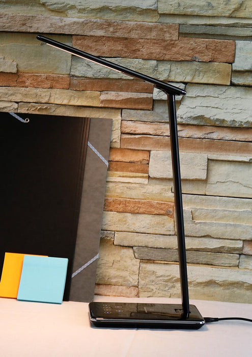 Unilux bureaulamp Linka, zwart - OfficeTown