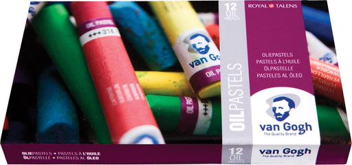Van Gogh oliepastel starterset, doos met 12 pastels - OfficeTown