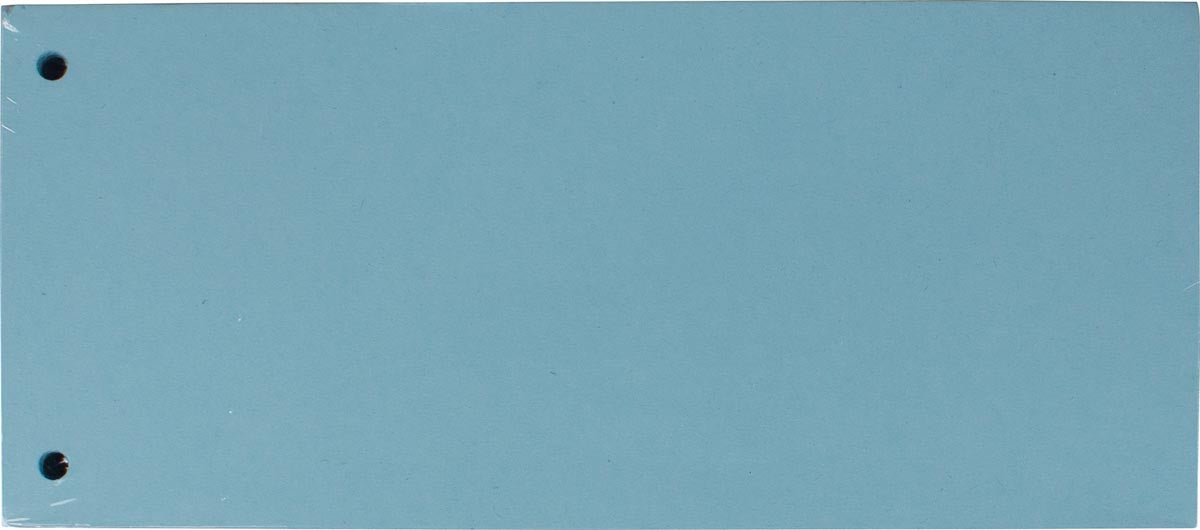 Verdeelstroken Pergamy, 100 stuks per pak, blauw - OfficeTown