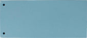Verdeelstroken Pergamy, 100 stuks per pak, blauw - OfficeTown