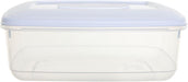 Vershouddoos van Whitefurze, 3 liter, transparant met wit deksel - OfficeTown