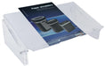 Verstelbare documentenhouder uit acryl met ruimte voor keyboard - OfficeTown