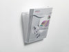 Verticale muurfolderhouder van Deflecto DocuPockets, 1 compartiment, doorzichtig - OfficeTown