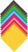 Vierkante Vouwblaadjes - Assortiment van 100 blaadjes - 13 x 13 cm - OfficeTown
