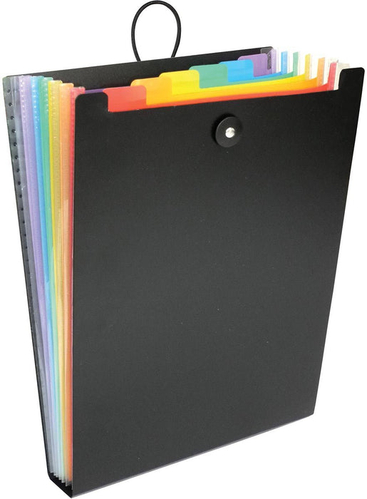 Viquel Rainbow Class voorordner met 6 vakken, staand model - OfficeTown