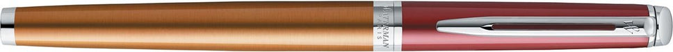 Waterman vulpen met fijne punt Hémisphère Vermillon met palladium details - OfficeTown