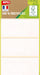 Witte etiketten van Apli in etui met gerecycled FSC - papier. - OfficeTown