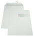 Zak - enveloppen ft 229 x 324 mm, venster rechts, stripsluiting, binnenzijde grijs, doos van 250 stuks - OfficeTown