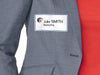 Zelfklevende badge Avery L4787 - 20 ft 80 x 50 mm, 200 stuks, wit/blauw met gratis ontwerp & print software - OfficeTown