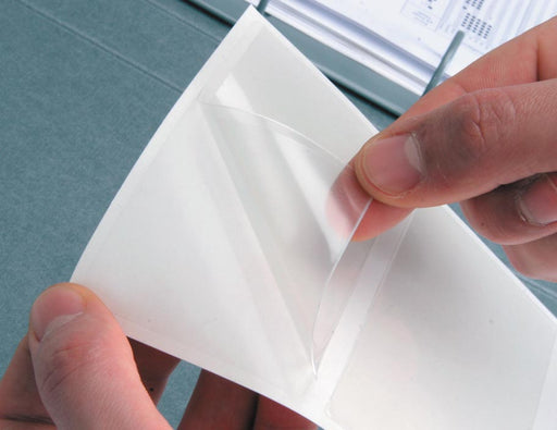 Zelfklevende hoekzak, ft 10 x 10 cm, pak van 10 stuks - OfficeTown